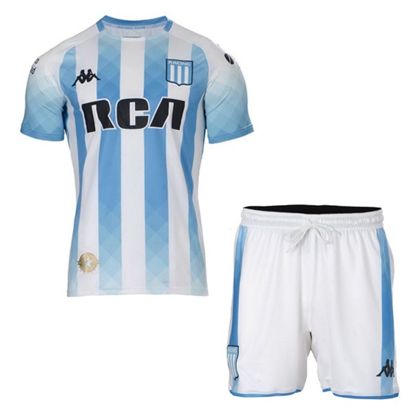 Camiseta Racing Club 1ª Kit Niño 2019 2020 Blanco